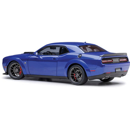 2022 Dodge Challenger R/T Scat Pack Widebody - Indigo Blue 1:18 Scale Composite Diecast Model Car by AutoArt