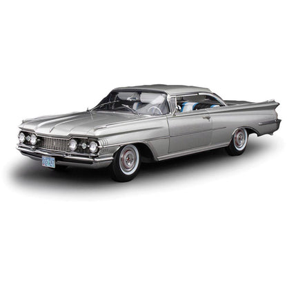 1959 Oldsmobile 98 Hardtop - Silver Mist  1:18 Scale Diecast Model by Sunstar