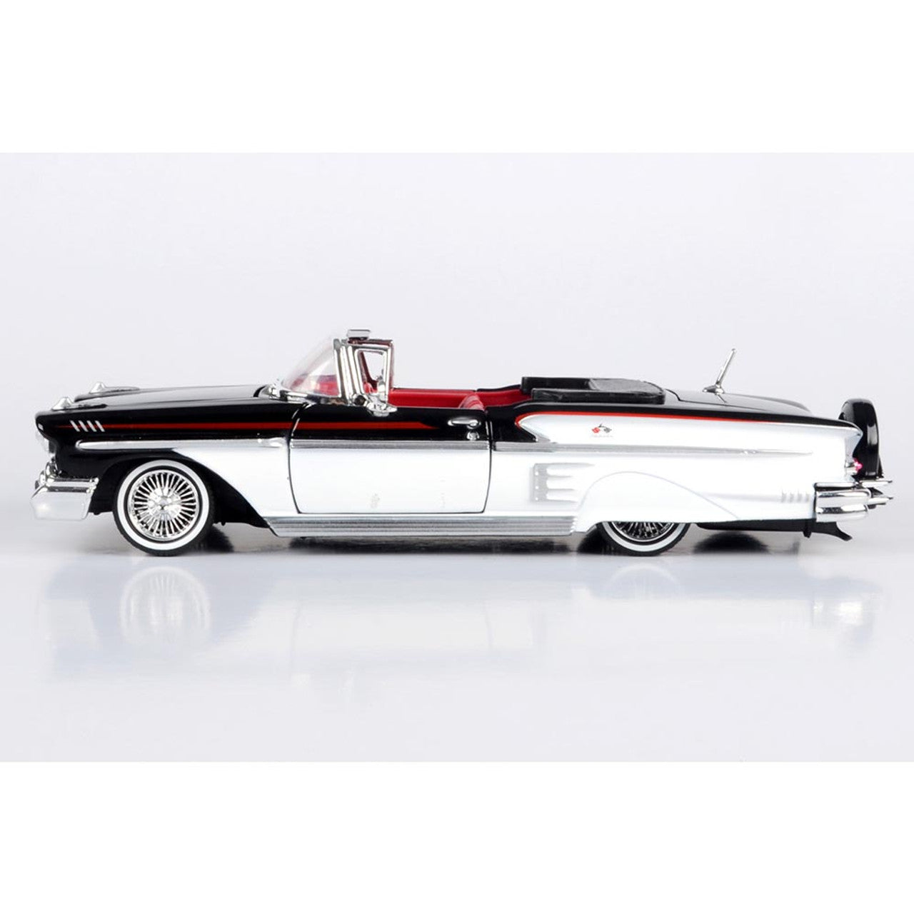 1958 Chevy Impala - Get Low 1:24 Scale Diecast Model Car by Motormax