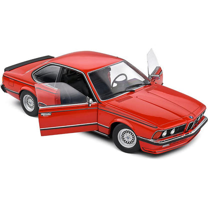 1984 BMW 635 CSI (E24) Red 1:18 Scale Diecast Model Car by Solido