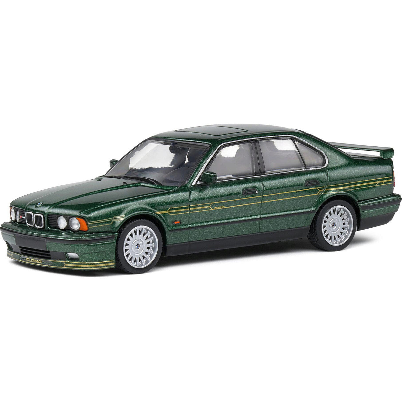 Alpina B10 BMW 5 Series E34 - Green 1:43 Scale Diecast Model Car by Solido