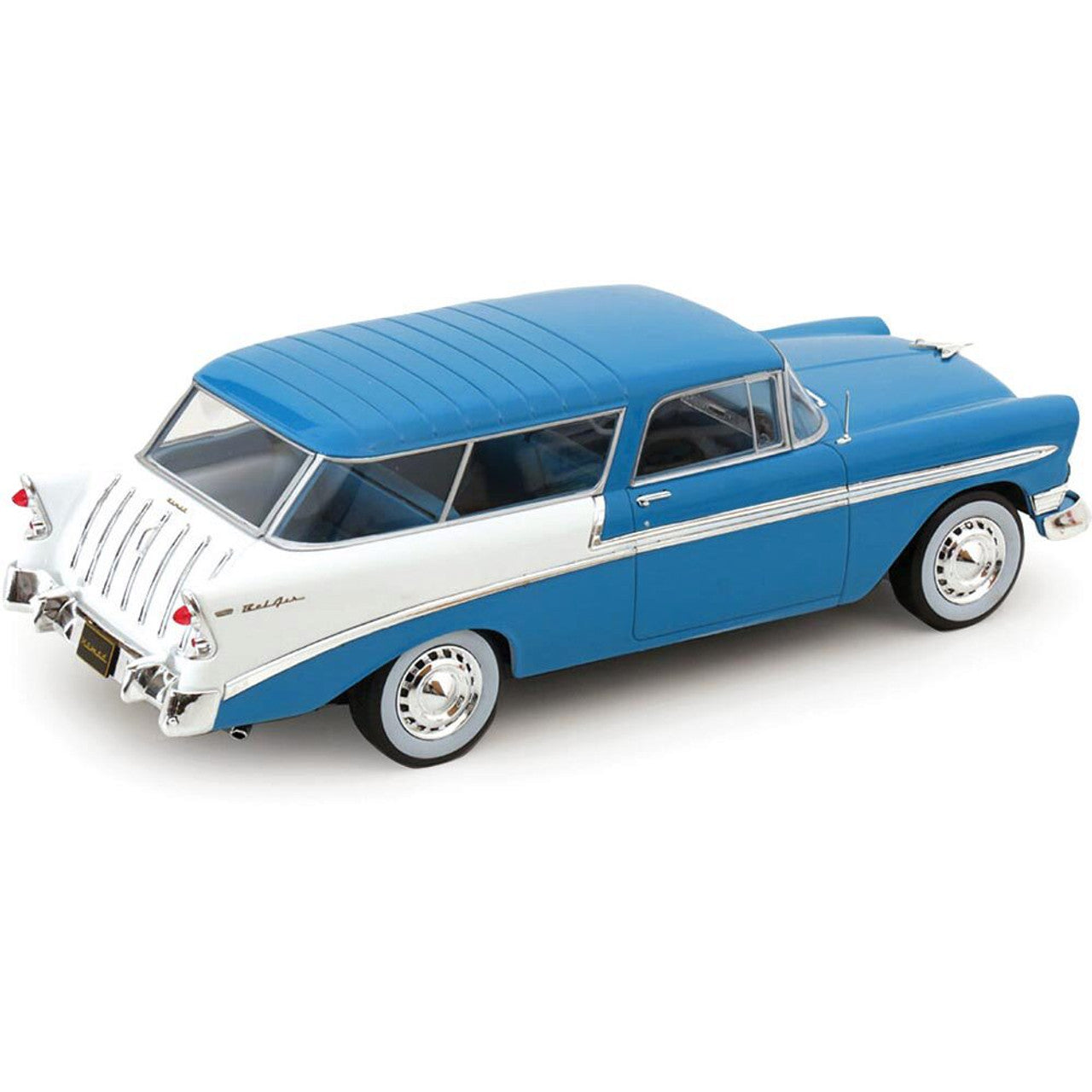 1956 Chevy Nomad - Blue 1:18 Scale Cast Resin Model Car by KK Scale Models