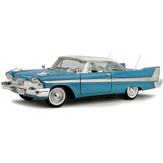 1958 Plymouth Anniversary Fury - blue 1:18 Scale Diecast Model by Motormax