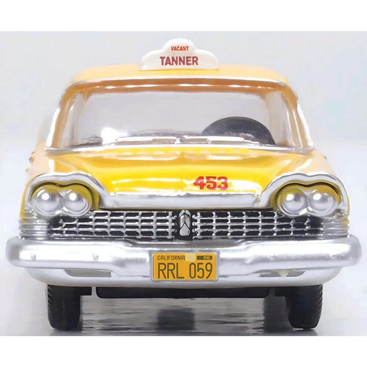 1959 Plymouth Belvedere Sedan-Tanner Cab Co. CA 1:87 Scale  by Oxford Diecast