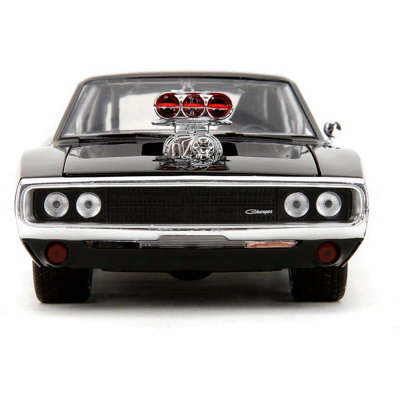 Fast & Furious Dodge Charger R/T with Dom Figure 1:24 Scale Diecast Model Car by Jada Toys