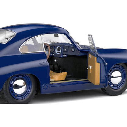 1953 Porsche 356 Pré-A - Blue 1:18 Scale Diecast Model Car by Solido