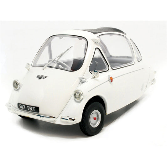 Heinkel Trojan RHD Bubble Car - Grecian White 1:18 Scale Diecast Model Car by Oxford Diecast