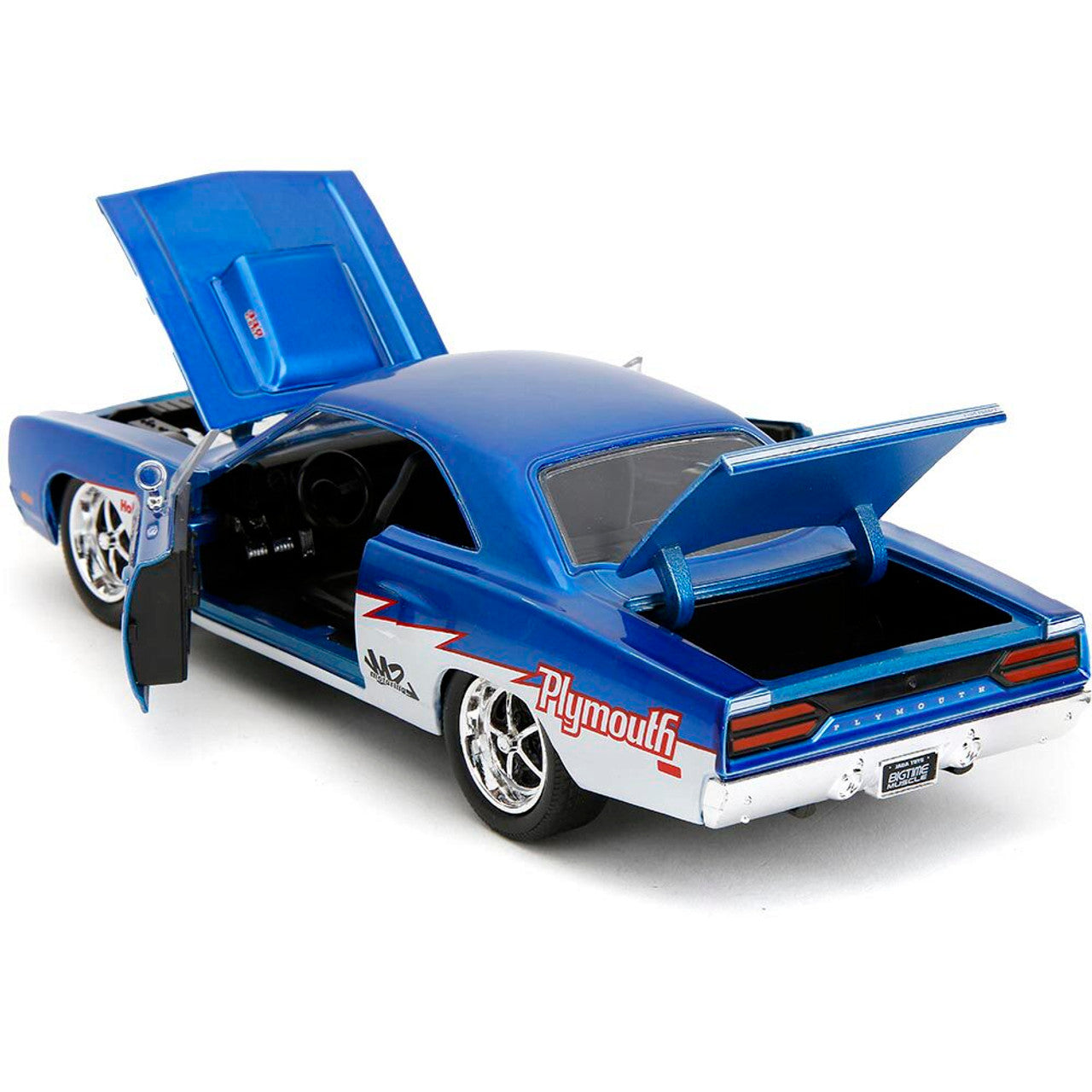 1970 Plymouth Roadrunner #938 1:24 Scale Diecast Model Car by Jada Toys