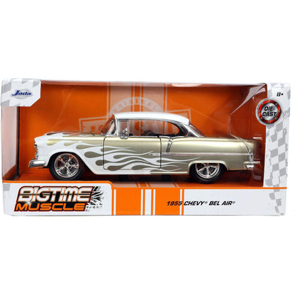 1955 Chevy Bel Air - BTM 1:24 Scale Diecast Model Car by Jada Toys