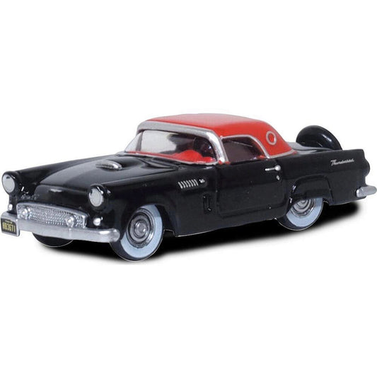1956 Ford Thunderbird-Raven Black 1:87 Scale  by Oxford Diecast