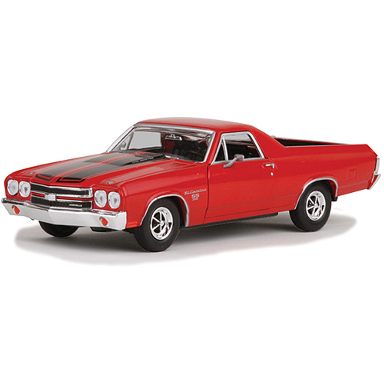 1970 Chevy El Camino - red 1:24 Scale Diecast Model by Motormax