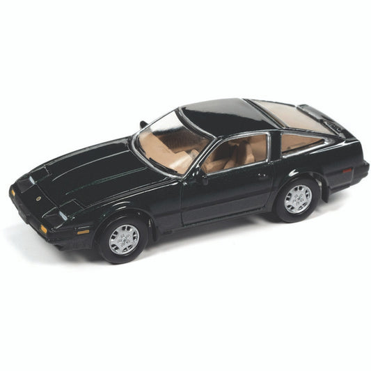 1984 Nissan 300 ZX - Dark Green Metallic 1:64 Scale Diecast Model Car by Johnny Lightning