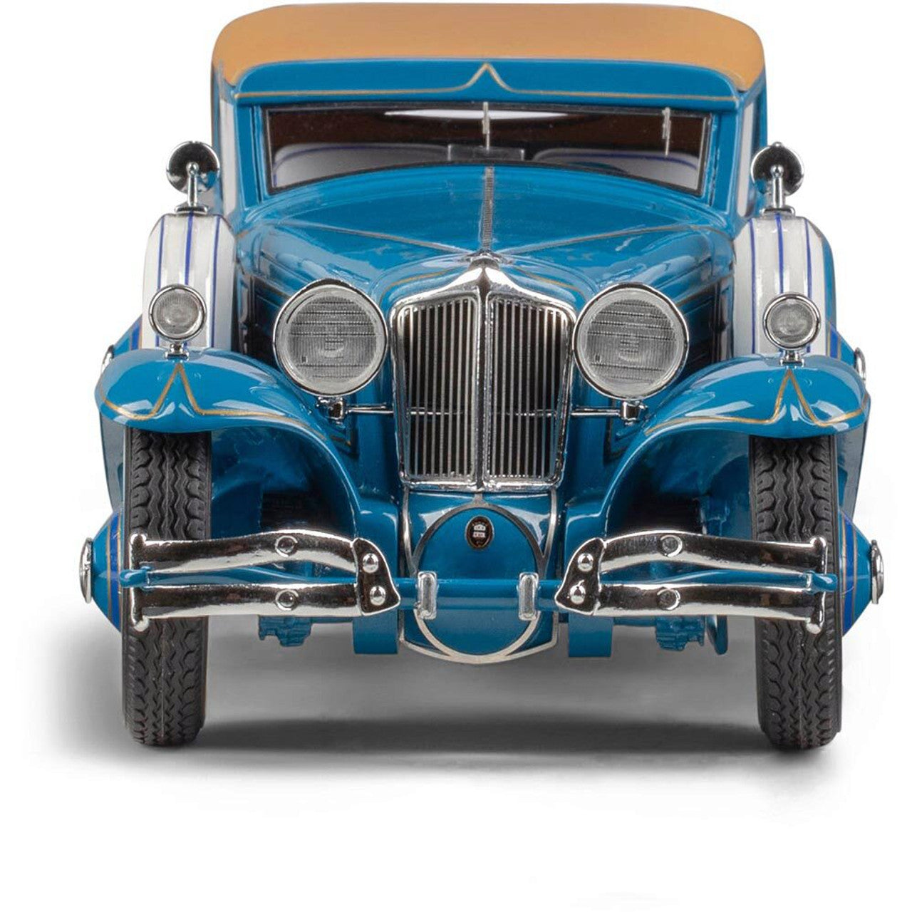 1929 Cord L-29 coupe by Hayes - Blue 1:43 Scale Cast Resin Model Car by Esval Models