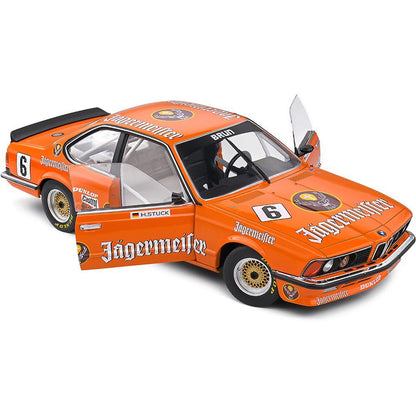 1984 BMW 635 CCI (E24) Orange #6 H.Stuck European | Solido 1:18 Scale Diecast Model Car by Solido