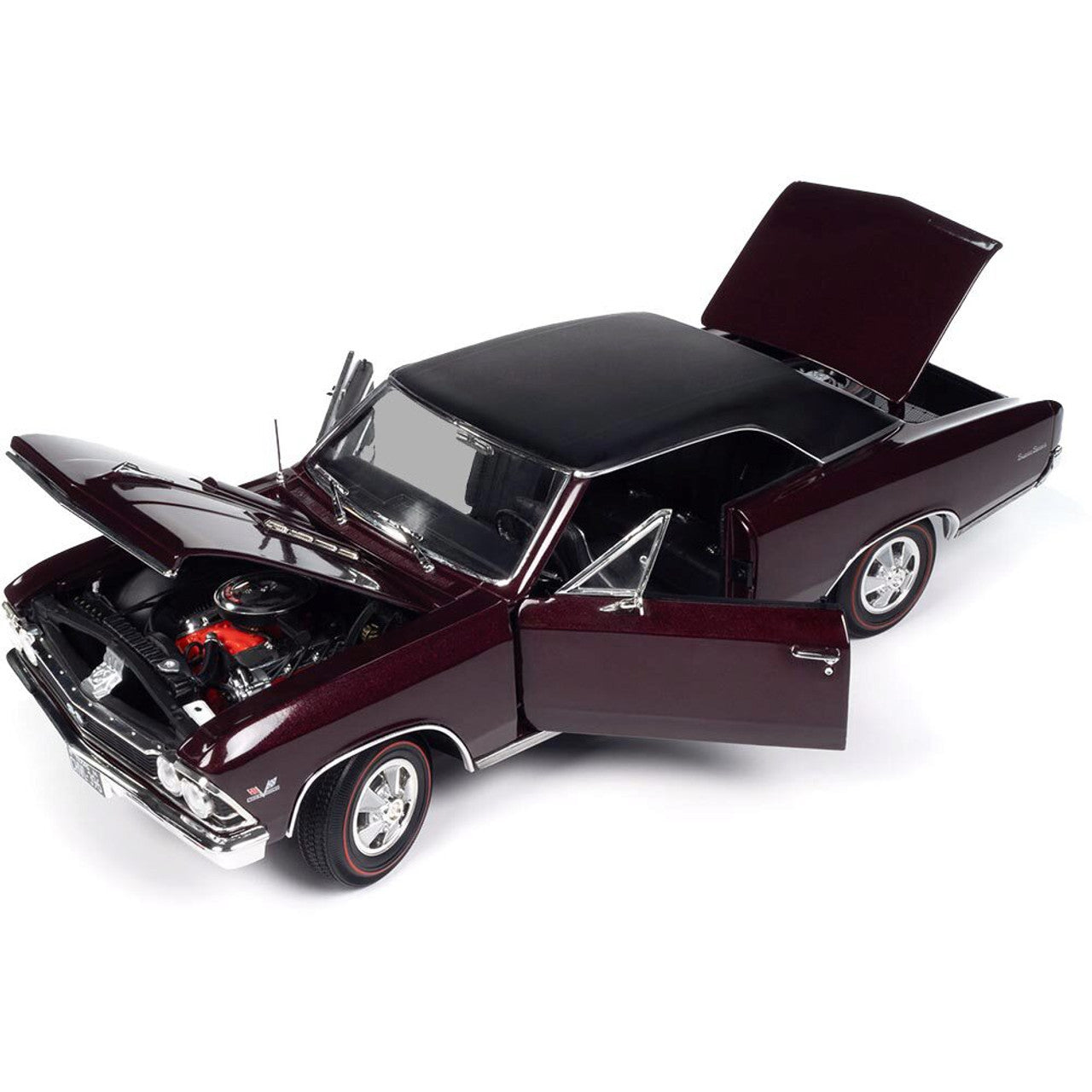 1966 Chevrolet Chevelle SS396 1:18 Scale Diecast Model Car by American Muscle - Ertl