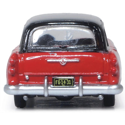 1954 Buick Century Estate Wagon - Matador Red / Black 1:87 Scale Diecast Model Car by Oxford Diecast