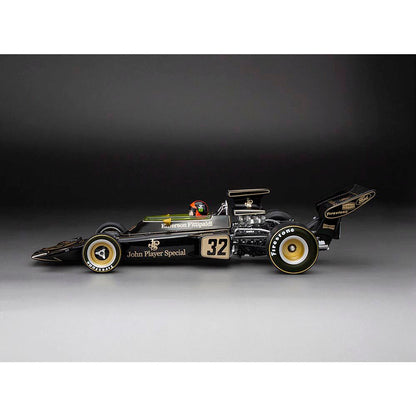 1972 Lotus 72D - #32 Emerson Fittipaldi Belgian Grand Prix Winner 1:18 Scale Diecast Model Car by Sunstar