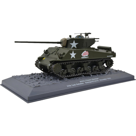 US M4A3 Sherman Medium Tank Creighton Abrams' | Diecast Model 1:43 Scale Diecast Model by Armored Fighting Vehicles of W