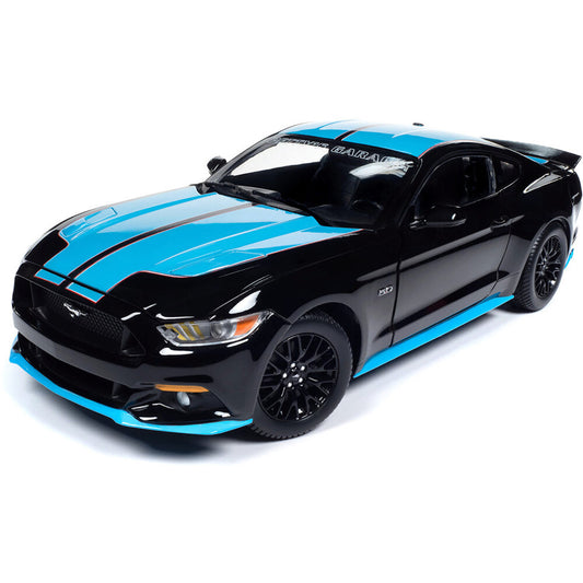2015 Ford Mustang Petty's Garage 1:18 Scale Diecast Model Car by Auto World