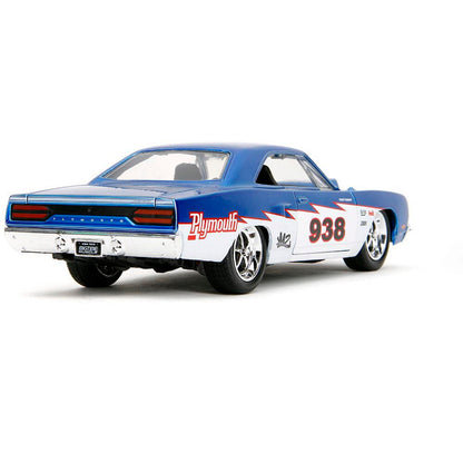 1970 Plymouth Roadrunner #938 1:24 Scale Diecast Model Car by Jada Toys