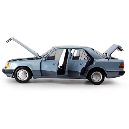 1990 Mercedes 230 E - Light Blue Metallic 1:18 Scale Diecast Model Car by Norev