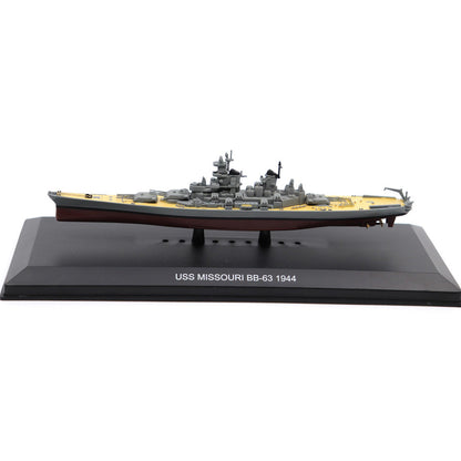 USS Missouri BB-63 1944 1:1250 Scale Diecast Model by Legendary Battleships