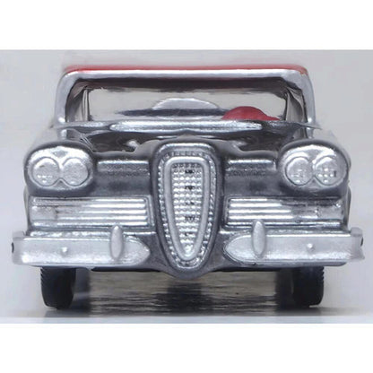 1958 Edsel Citation-Silver/Red 1:87 Scale  by Oxford Diecast