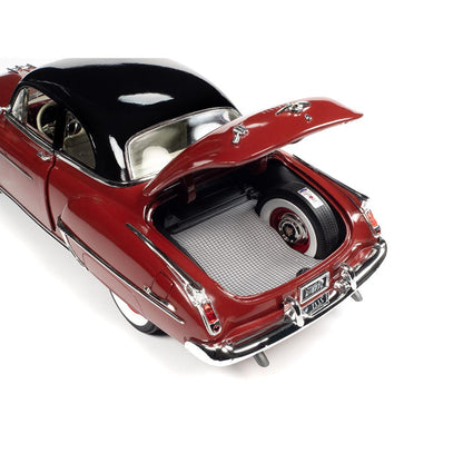 1950 Oldsmobile 88 Holiday Coupe - Chariot Red 1:18 Scale Diecast Model Car by American Muscle - Ertl