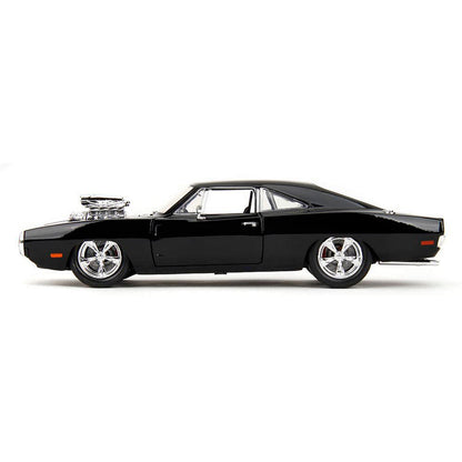 Fast & Furious Dodge Charger R/T with Dom Figure 1:24 Scale Diecast Model Car by Jada Toys