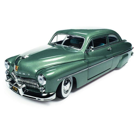 1949 Mercury Eight Coupe - Berwick Green 1:18 Scale Diecast Model Car by Auto World