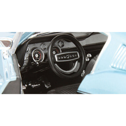 1968 Ford Mustang GT Cobra Jet - blue 1:18 Scale Diecast Model by Maisto