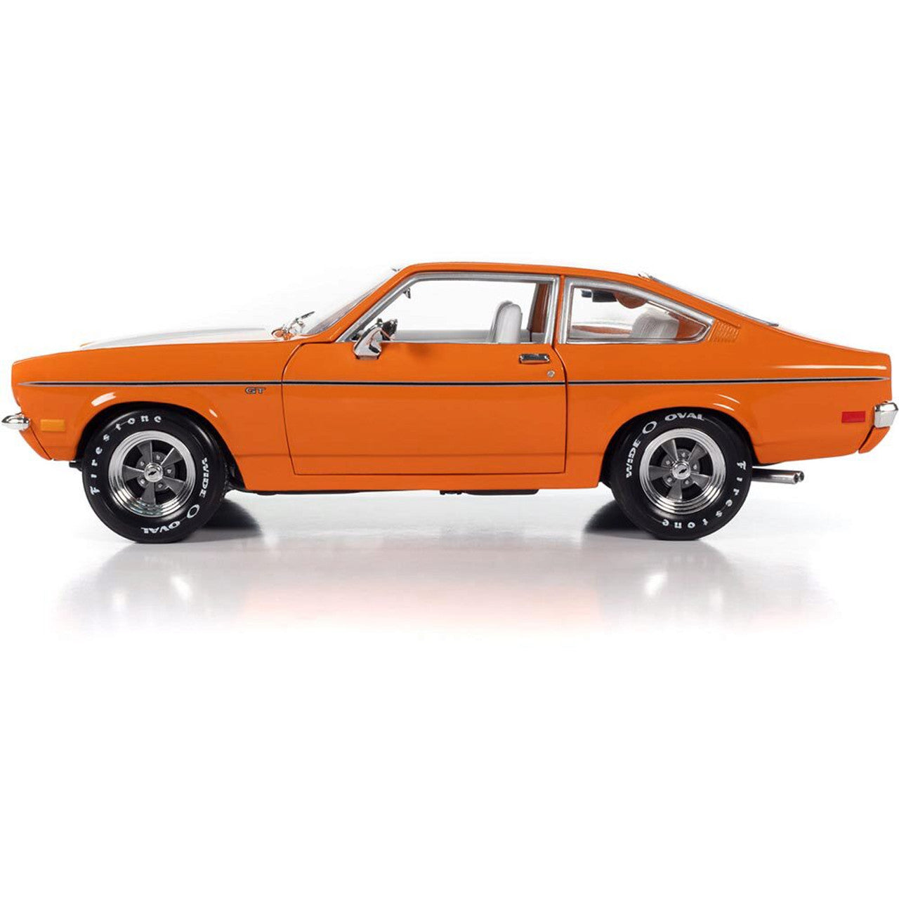 1973 Chevrolet Vega GT (Class of 1973) - Bright Orange 1:18 Scale Diecast Model Car by American Muscle - Ertl