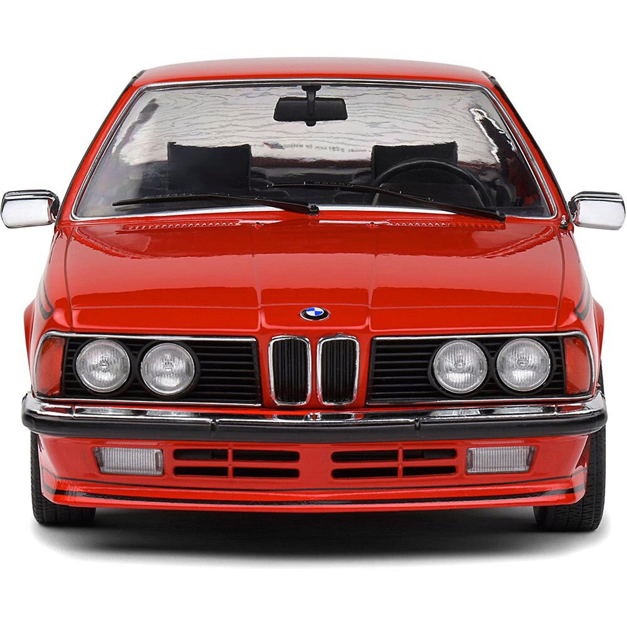 1984 BMW 635 CSI (E24) Red 1:18 Scale Diecast Model Car by Solido