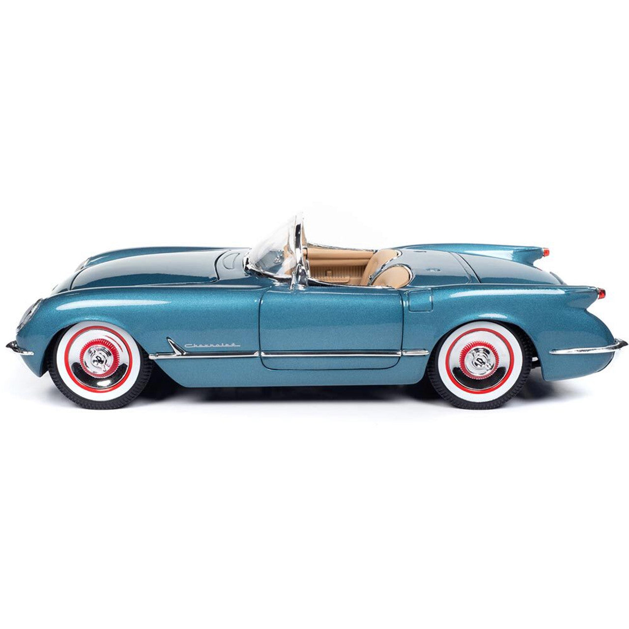 1954 Chevrolet Corvette Convertible 1:18 Scale Diecast Model Car by American Muscle - Ertl