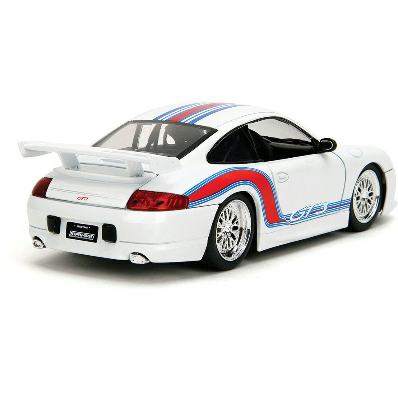 2006 Porsche 911 GT3 RS (996.1) 1:24 Scale Diecast Model Car by Jada Toys