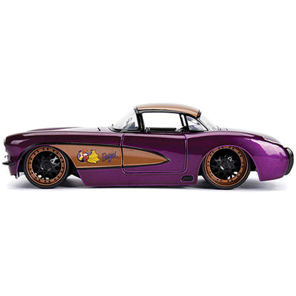 Batgirl 1957 Corvette Bombshell 1:24 Scale Diecast Model by Jada Toys