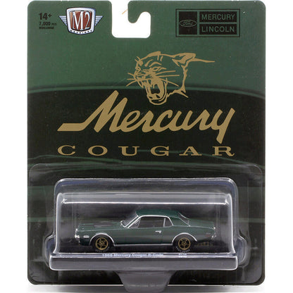 1968 Mercury Cougar - Green 1:64 Scale  by M2 Machines