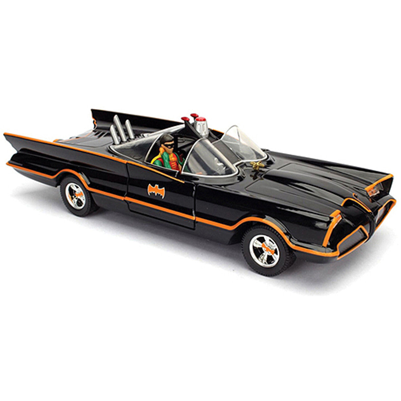 1966 Batmobile & Figures 1:24 Scale Diecast Model by Jada Toys