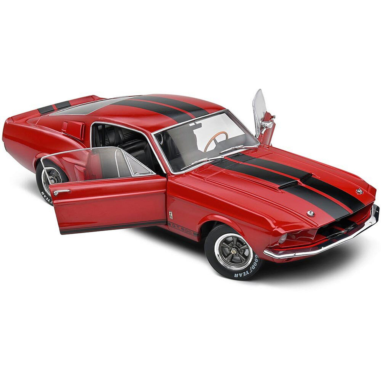 1967 Shelby G.T. 500 Red 1:18 Scale Diecast Model Car by Solido