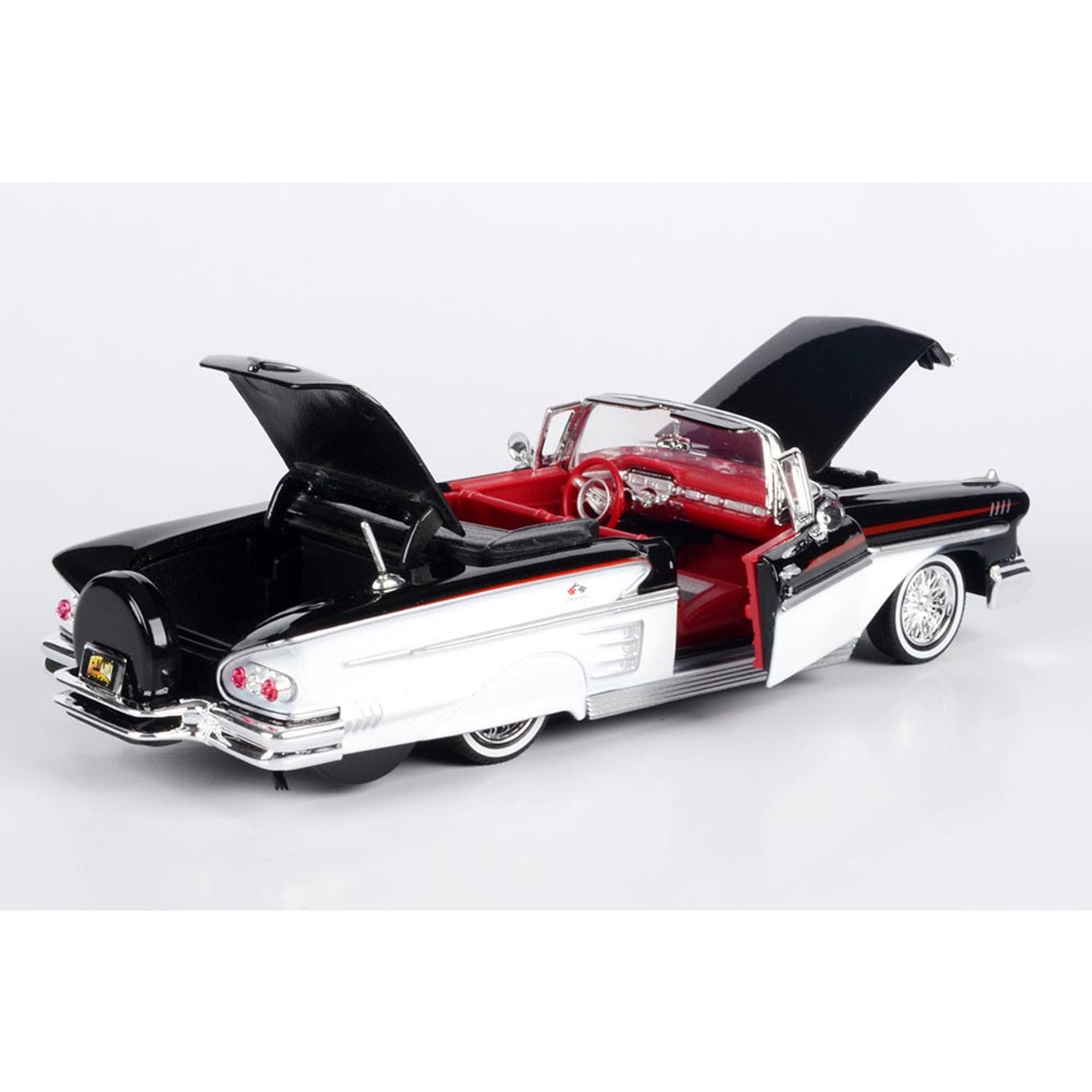 1958 Chevy Impala - Get Low 1:24 Scale Diecast Model Car by Motormax