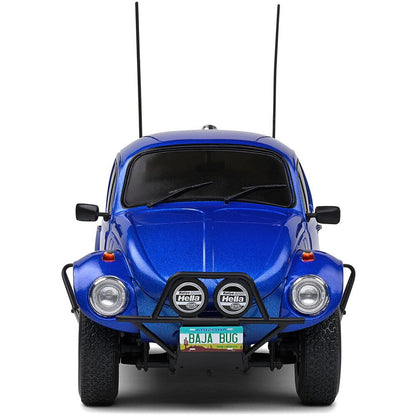 1975 Volkswagen Beetle - Baja Metallic Blue 1:18 Scale Diecast Model Car by Solido