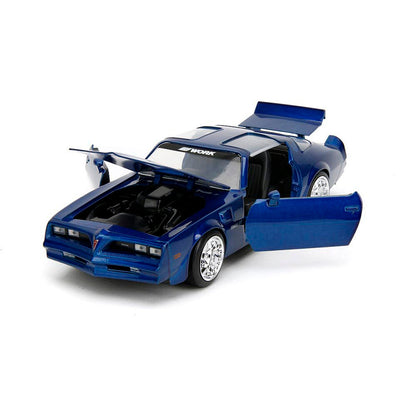 1977 Pontiac Firebird Trans Am - Blue 1:24 Scale Diecast Model Car by Jada Toys