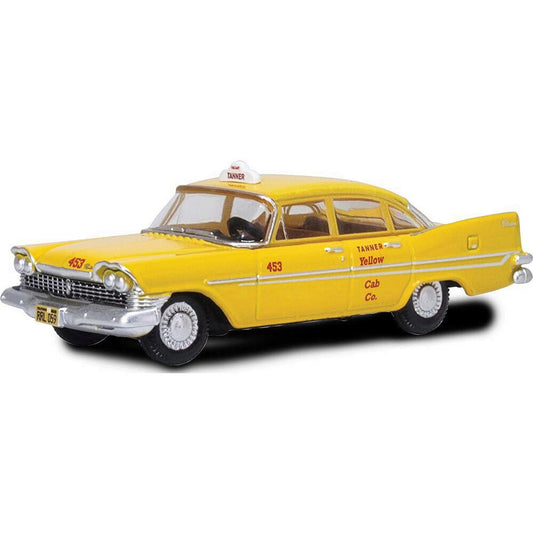 1959 Plymouth Belvedere Sedan-Tanner Cab Co. CA 1:87 Scale  by Oxford Diecast