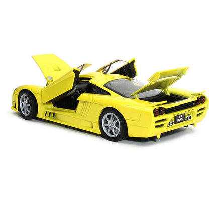 Saleen S7 - Yellow 1:18 Scale Diecast Model Car by Motormax