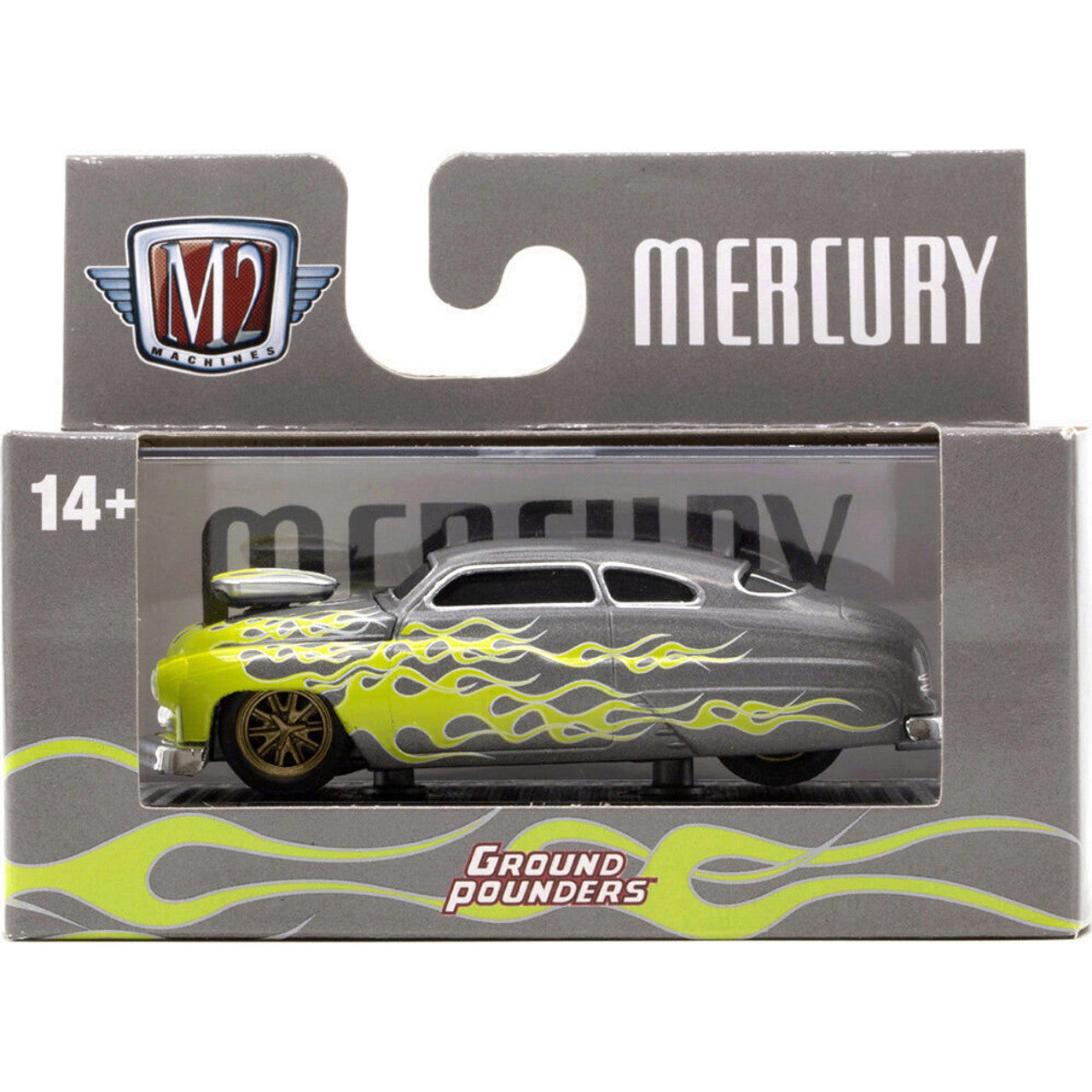 1949 Mercury Custom - Gray 1:64 Scale  by M2 Machines