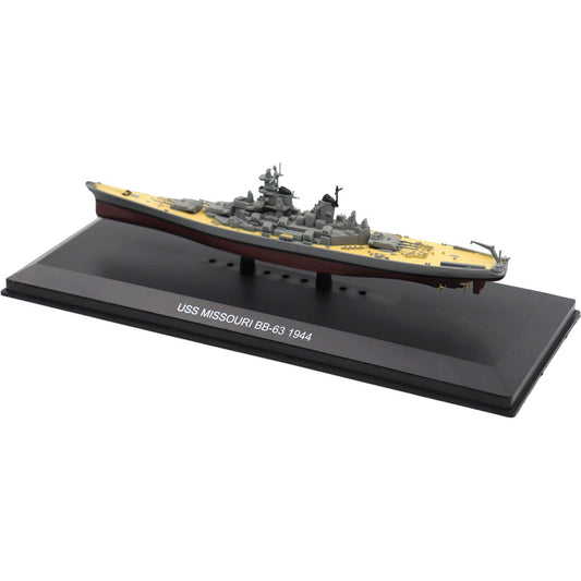 USS Missouri BB-63 1944 1:1250 Scale Diecast Model by Legendary Battleships