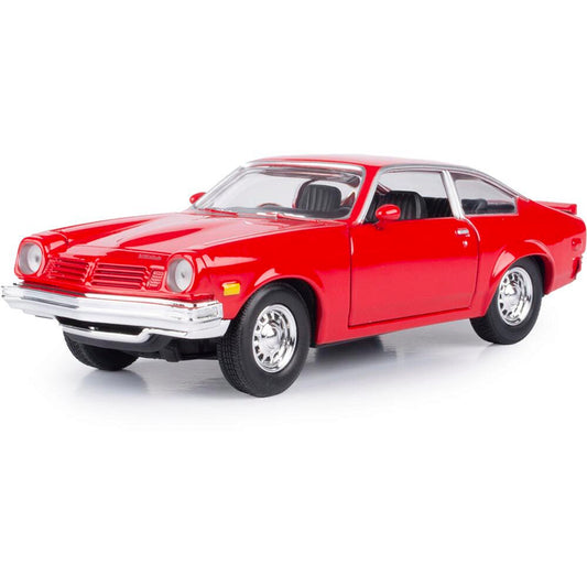 1974 Chevy Vega - Red 1:24 Scale Diecast Model Car by Motormax