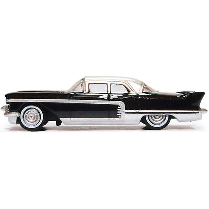 1957 Cadillac Eldorado Brougham - Ebony / Stainless Steel 1:87 Scale Diecast Model Car by Oxford Diecast