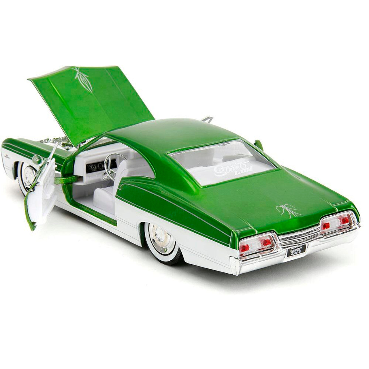 1967 Chevy Impala 2-Door - Green 1:24 Scale Diecast Model Car by Jada Toys