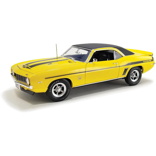 1969 Chevrolet Yenko Camaro - Daytona Yellow 1:18 Scale Diecast Model Car by Acme